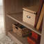 Bureau de ferme avec bibliothèque intégrée