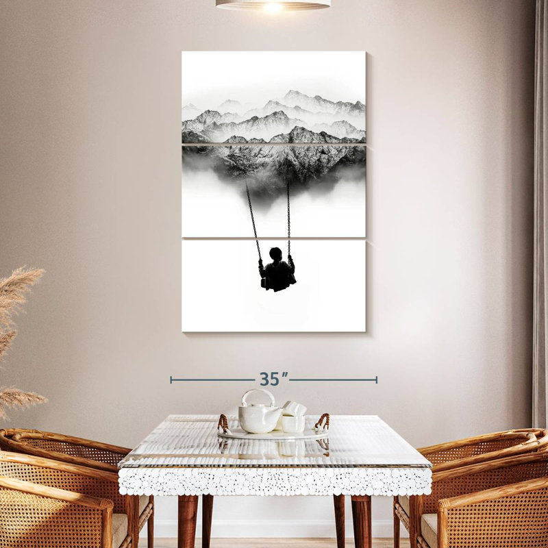 Kelan Mountain Swing, 65" H x 42" W