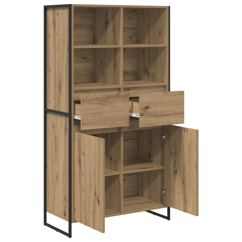 81cm Sideboard, Artisian Oak
