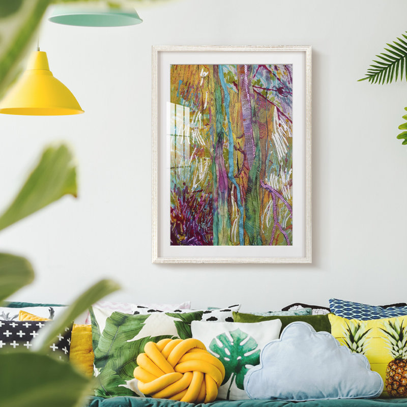 Wake Dream II - impression encadrée, H 28,5 po x l 20,5 po, Blanc