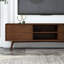 Charmant meuble télé moderne Mid-Century pour espaces polyvalents