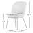 Jumelle Leather Upholstered Dining Chair
