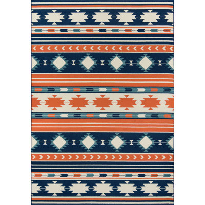 Tapis bleu Alumbaugh