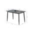 Darees Stone Top Metal Base Dining Table-684337397
