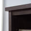 Huche en bois avec tablettes réglables, brun