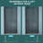 34"w X 72"h Fold Shower Door With Tempered Glass, Matte Black - Bi Design, 1/4 Inch Thick Clear Water Screen , High Grade Stainless Steel Components, Reversible Installation, 180° Overlapping Rotate