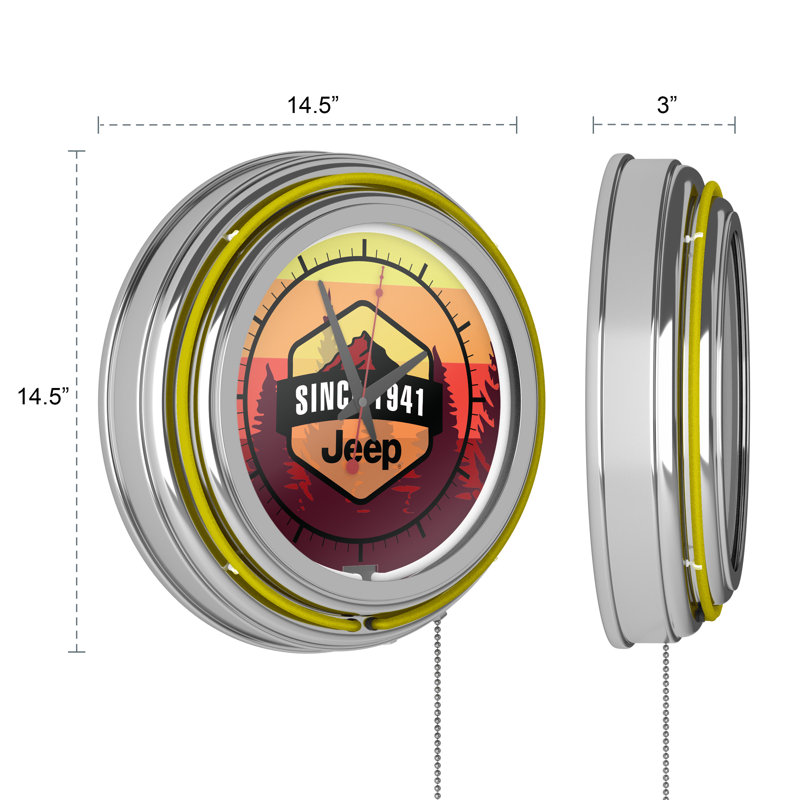 Metal Wall Clock