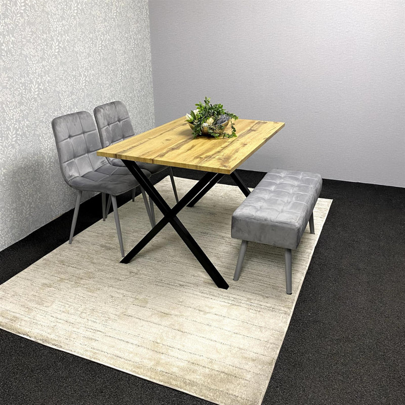 4 - Person Dining Set, Grey