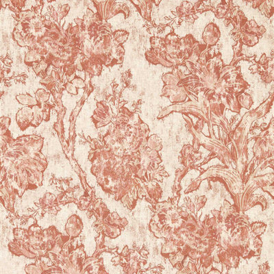 Giles Deacon Fringed Tulip Toile Wallpaper