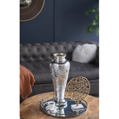 Vase de table en verre