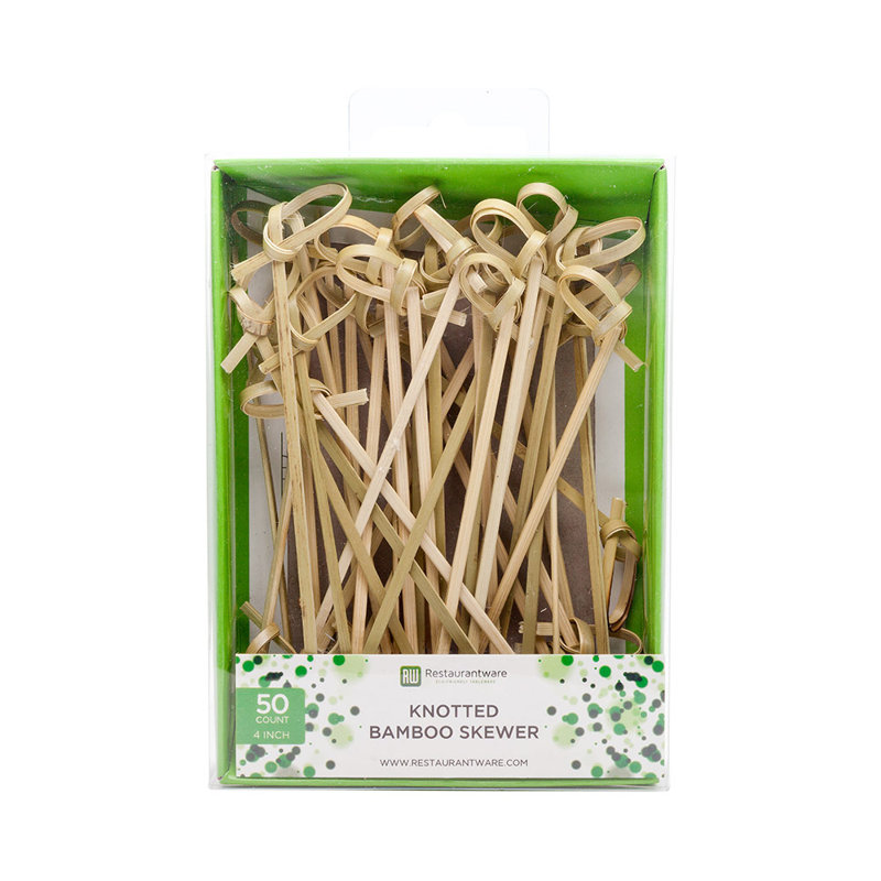 Bamboo Picks, 4", Green