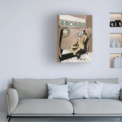 Œuvre d'art sur toile, Bachelor Edward Penfield