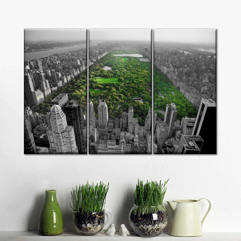 Impression sur toile Central Park Pop, H 38 po x l 24 po x P 1,25 po