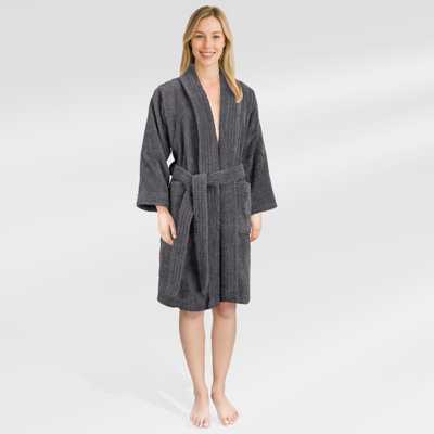Peignoirs 100% coton turc, robes de chambre légères et absorbantes