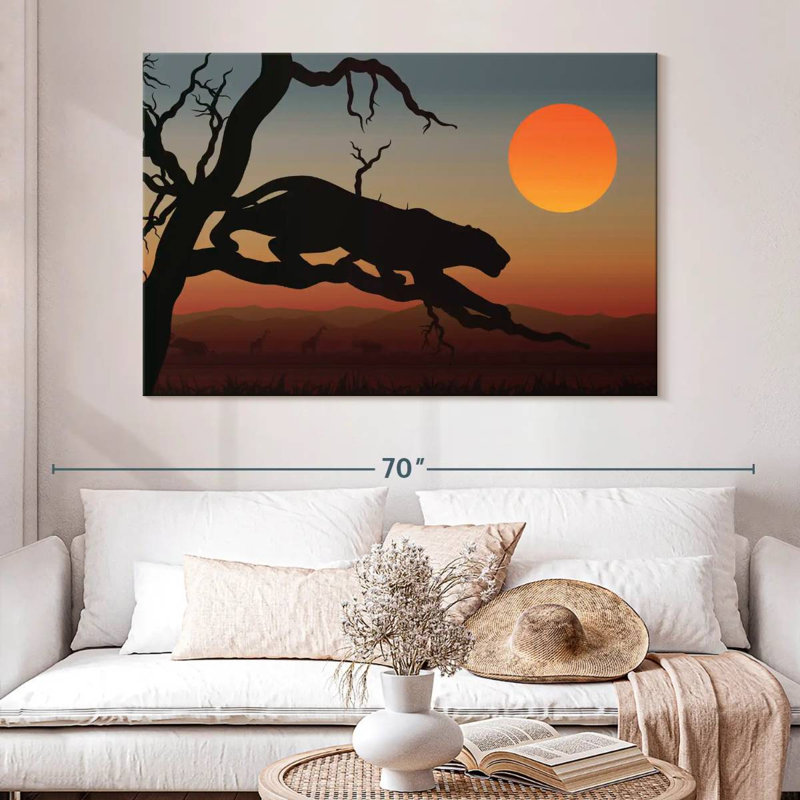 Brampt Panther Shadow, 34" H x 51" W