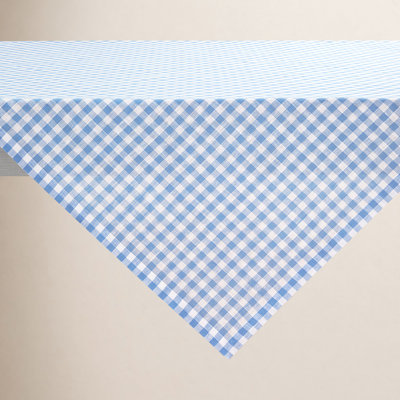 Gingham Check - 100% Pure Linen Tablecloth