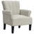 Havenwood Traditional Accent Chair With Stain-Resistant Polyester And Solid Wood Frame