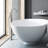 Euro Collection Single Handle Floor Mounted Roman Tub Filler Faucet with Hand Shower - Brushed Nickel-36865952