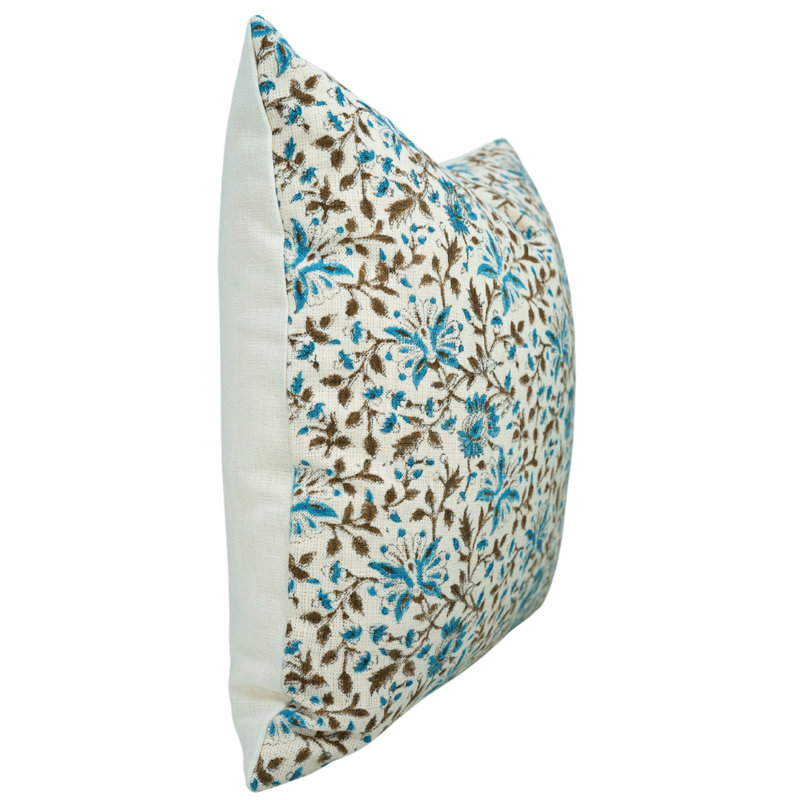 Linen Square Indoor/Outdoor Pillow Cover, 14" x 14"