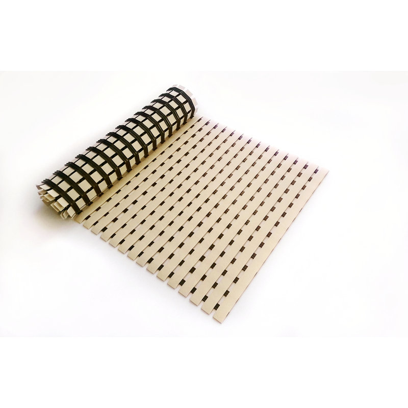 Tapis souple en vinyle VinTread Flex, Simple - L 36 po x l 36 po, Beige