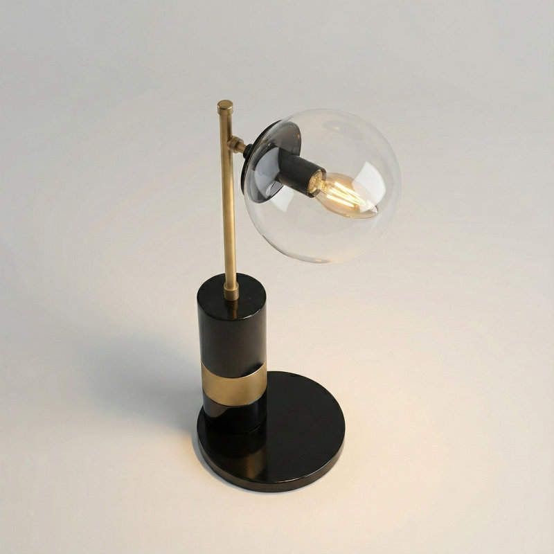 Lampe de table 19 po Althea, Transparent