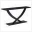 Mirod 57'' Modern Rustic Console Table With Cross-Leg Design,Sturdy Construction And Ample Surface Space,Perfect For Living Room Or Bedroom-1380766279