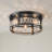 Kaelum 3-Light Dimmable Crystal Flush Mount Ceiling Light