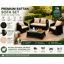 Ensemble de conversation pour terrasse 4 personnes avec coussins Beanna-16570566