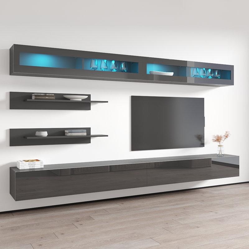 Meuble audio-vidéo Fly 126 "I 30TV, Gris