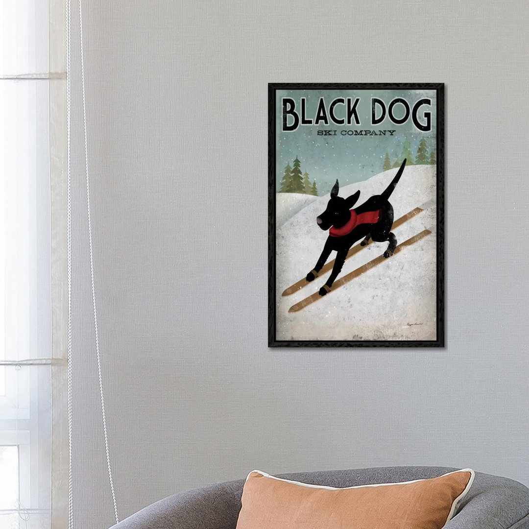 Leinwandbild Black Dog Ski Co. I von Ryan Fowler