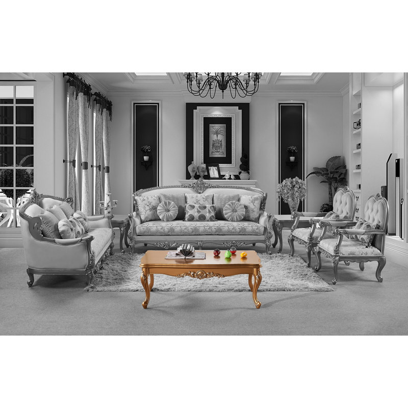 Gumersindo Solid Wood Coffee Table