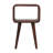 Burel Mini Caramel Curved Open Bedside