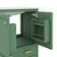 Meuble-lavabo de 30 po avec lavabo simple, lavabo sous le comptoir, armoire de rangement pour la salle de bain avec 2 portes et un tiroir, fermeture en douceur