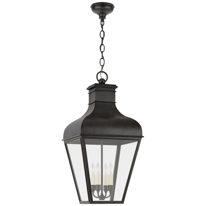 Chapman & Myers Fremont Hanging Lantern, 35" H x 17" W x 17" D