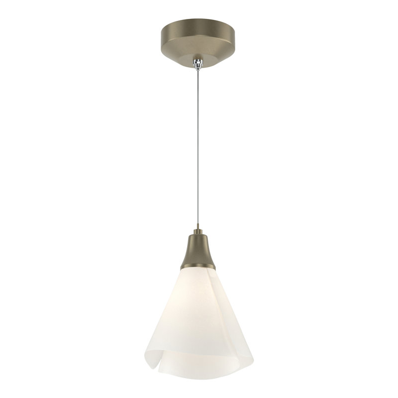 Mobius 1 - Light 7.3" Wide Single Pendant, Soft Gold