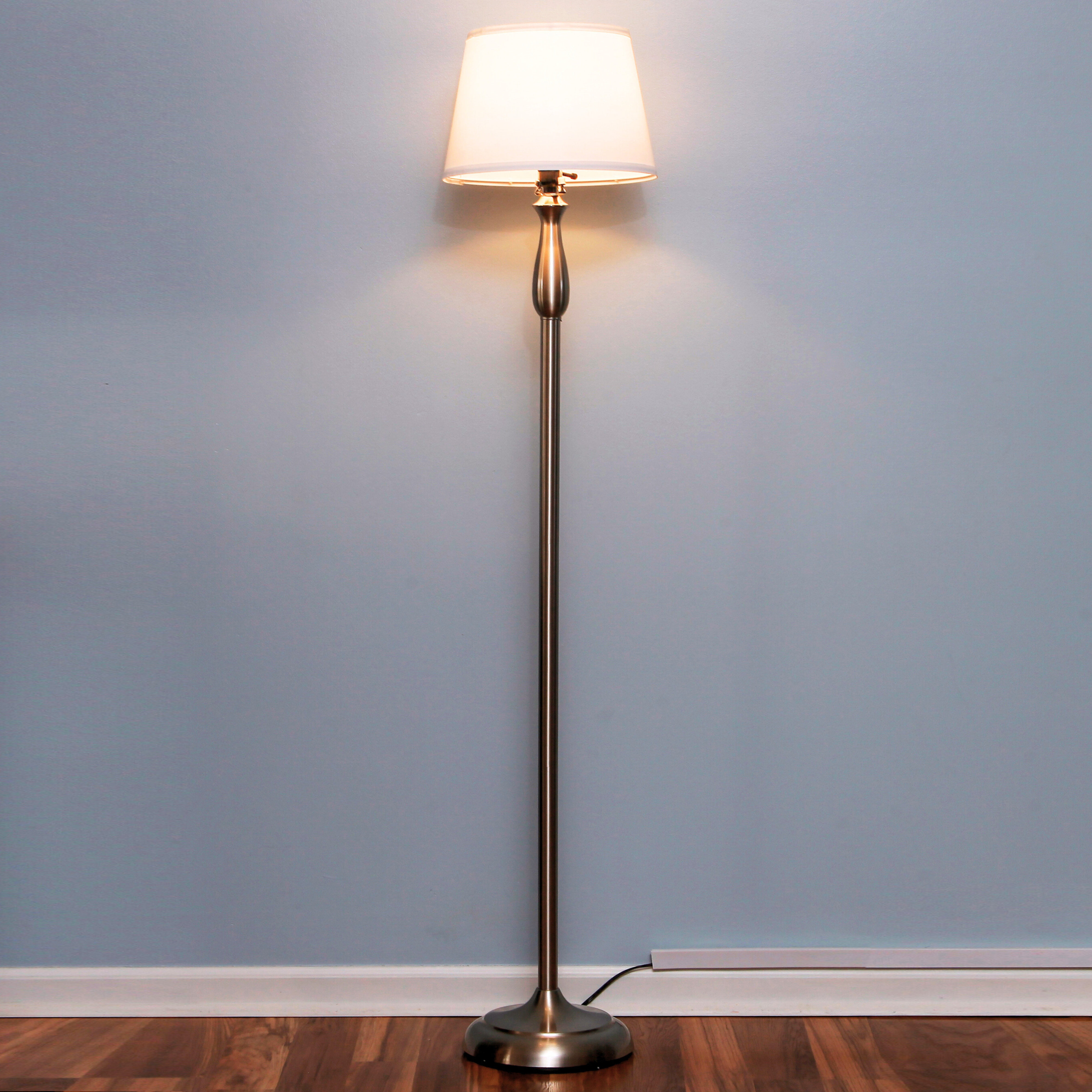 Image showcasing Brightech Gabriella 64 in. Mid-Century Modern LED Energy Efficient ...