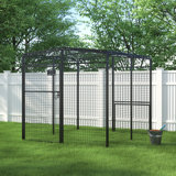 Epsilon 48.8 Square Feet Walk In Chicken Run For Up To 6 Chickens