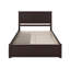 Lit plateforme en bois massif avec pied de lit et tiroirs de rangement Fogarty-1036628599-1036629497