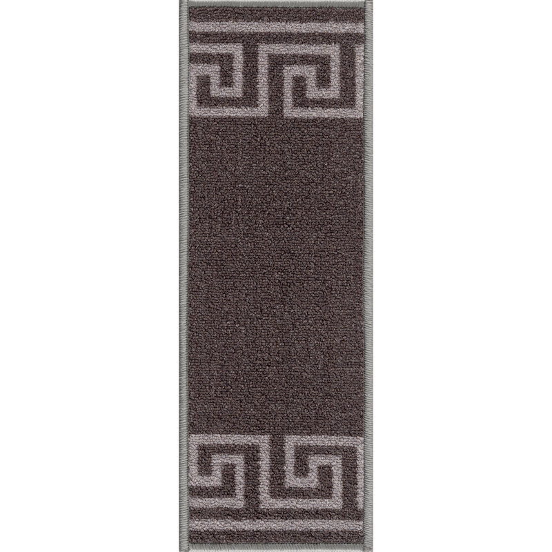 Tapis d'escalier antidérapant Veneto, Gris foncé