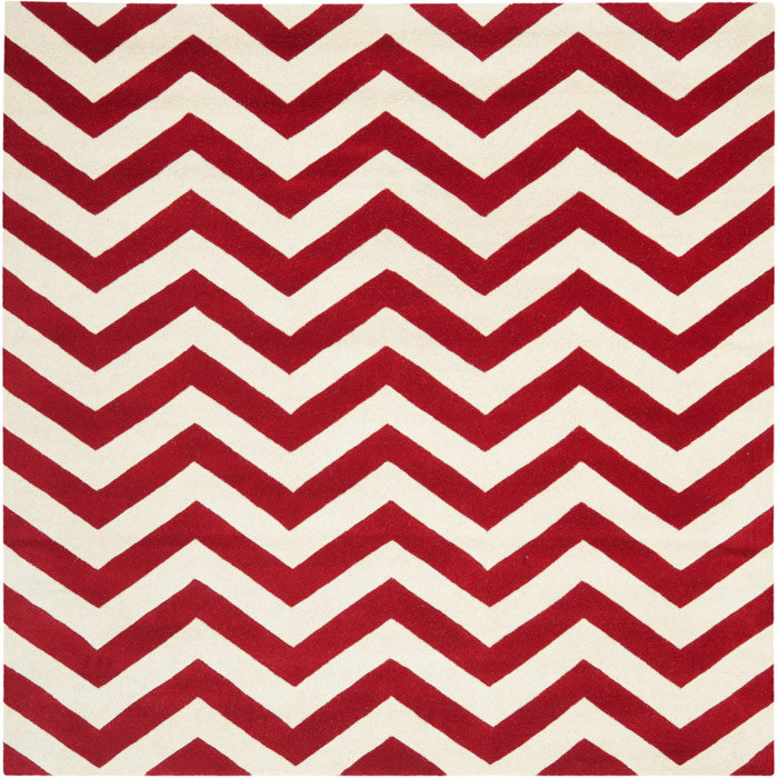 Teresita Chatham Hand Tufted Wool Chevron Rug