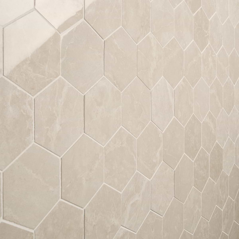 Botticino Extra Light 12 In. X 12 In. Marble Mosaic Floor And Wall Tile (5 Sq. Ft. / Each)