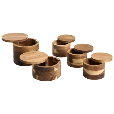 Freestanding Spice Jars