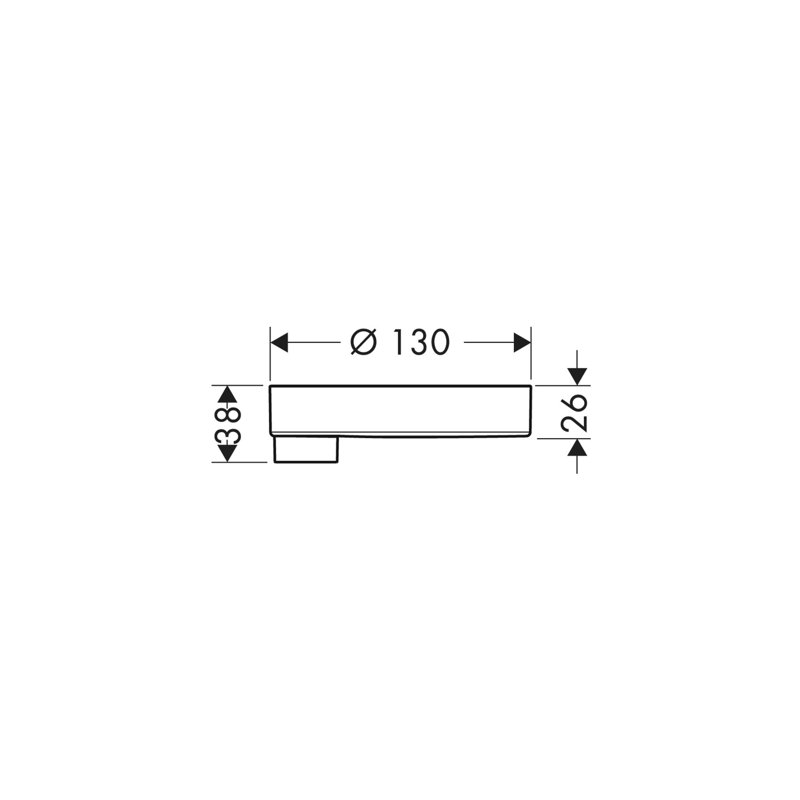 Porte-savon ShowerPower Cassetta S Puro