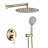 10" Wall Mounted Shower with High Pressure Rain Shower Head & 5-Function Handheld Shower Head-119150966