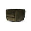 Rashi Swivel Chair-Surrey Olive-1339051424