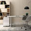 3 Drawer Metal Filing Cabinets with Lock Wheels, Anti-tilt Under Desk Design (No Assembly Required)-866884867