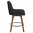 26" Swivel Bar Stool With Pocket Spring Seat & Solid Wood Base-1031658705
