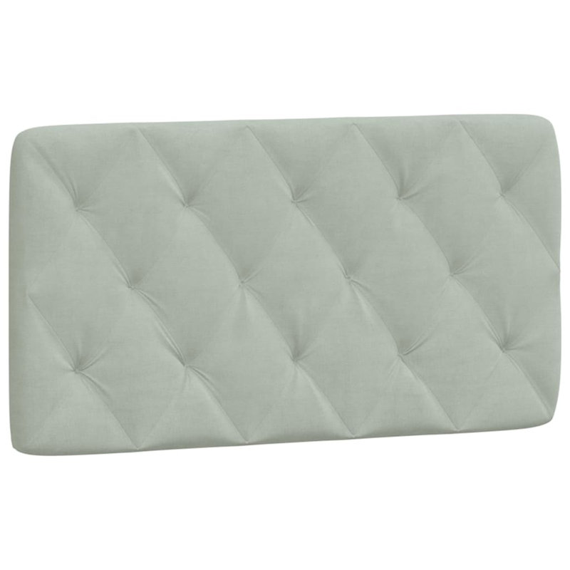 Ebern Designs Headboard Cushion, Light Gray