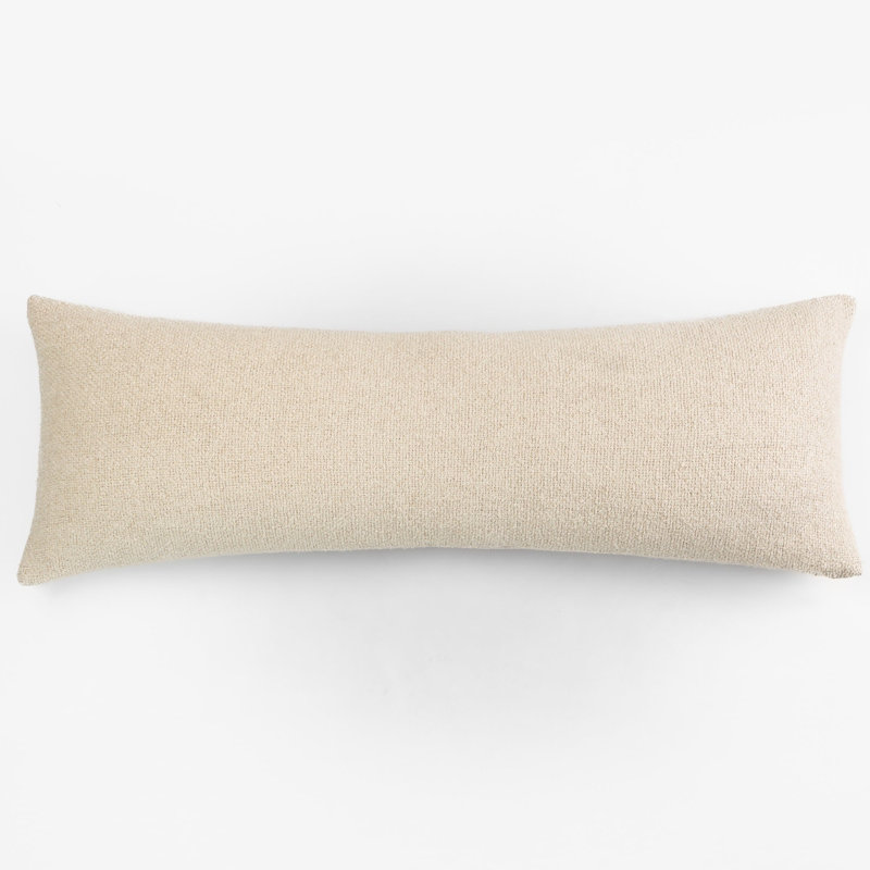 Coussin Andrew, ivoire, 14 x 20, Crème, Carré 14 po