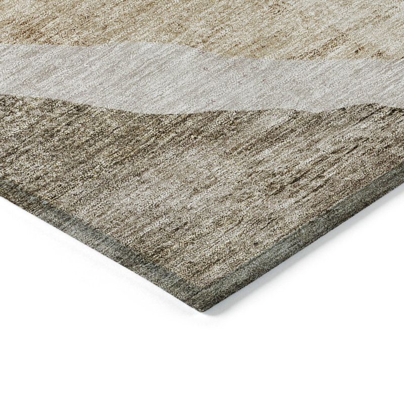 Tapis intérieur lavable abstrait 9 pi x 12 pi